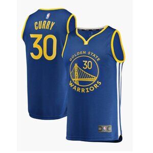 Fanatic Golden State Warriors Stephen Curry Men' Icon Edition Basketball Jersey
